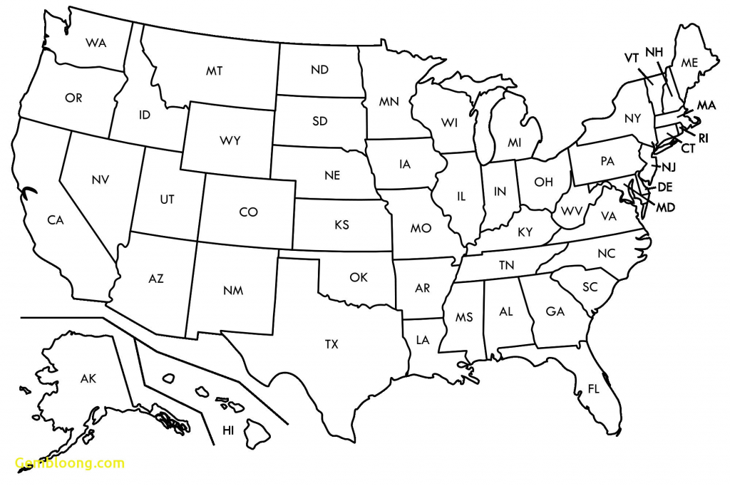 Pdf Printable Us States Map Best Of Us States Map Blank Pdf Best Map - Usa Map Printable Pdf