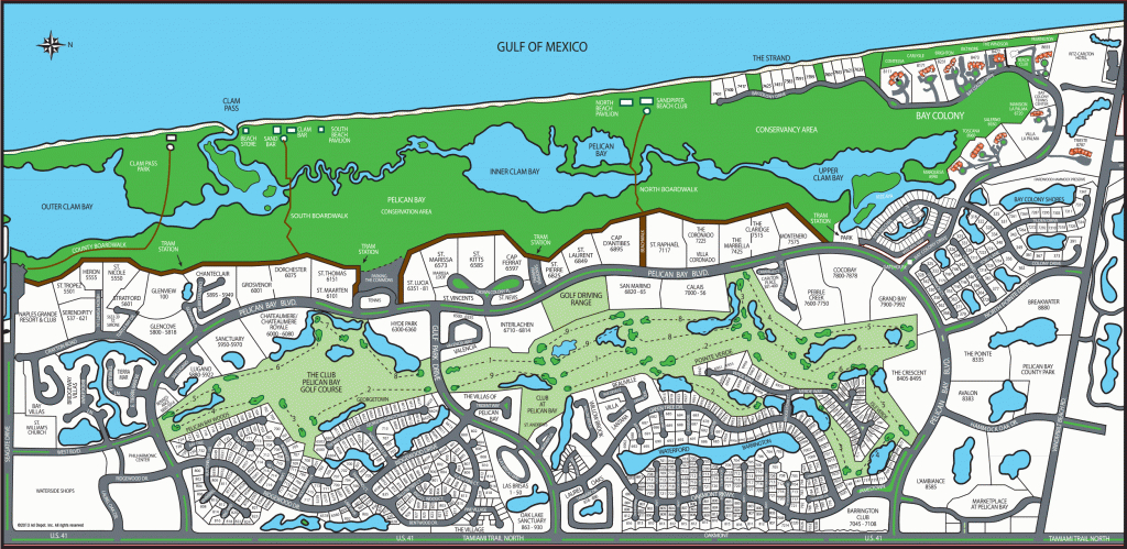 Pelican Bay | Naples Signature Collection - Premier Sotheby&amp;#039;s - Pelican Bay Florida Map