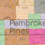 Pembroke Pines Zip Code Map | Woestenhoeve   Pembroke Pines Florida Map