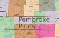 Pembroke Pines Zip Code Map | Woestenhoeve - Pembroke Pines Florida Map