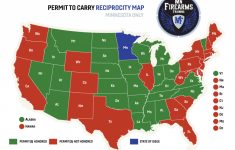 Permit To Carry Maps | Mn Firearms Training - Texas Reciprocity Map