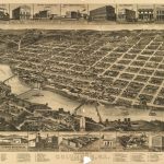 Perspective Map Of Columbus, Ga., County Seat [Of Muscogee Cou]Nty   Printable Map Of Columbus Ga
