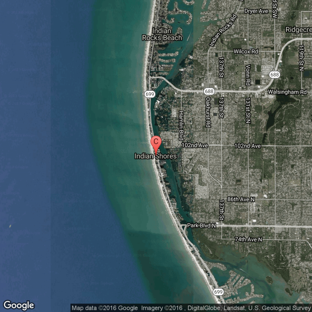 Pet-Friendly Hotels Near Indian Shores, Florida | Usa Today - Indian Beach Florida Map