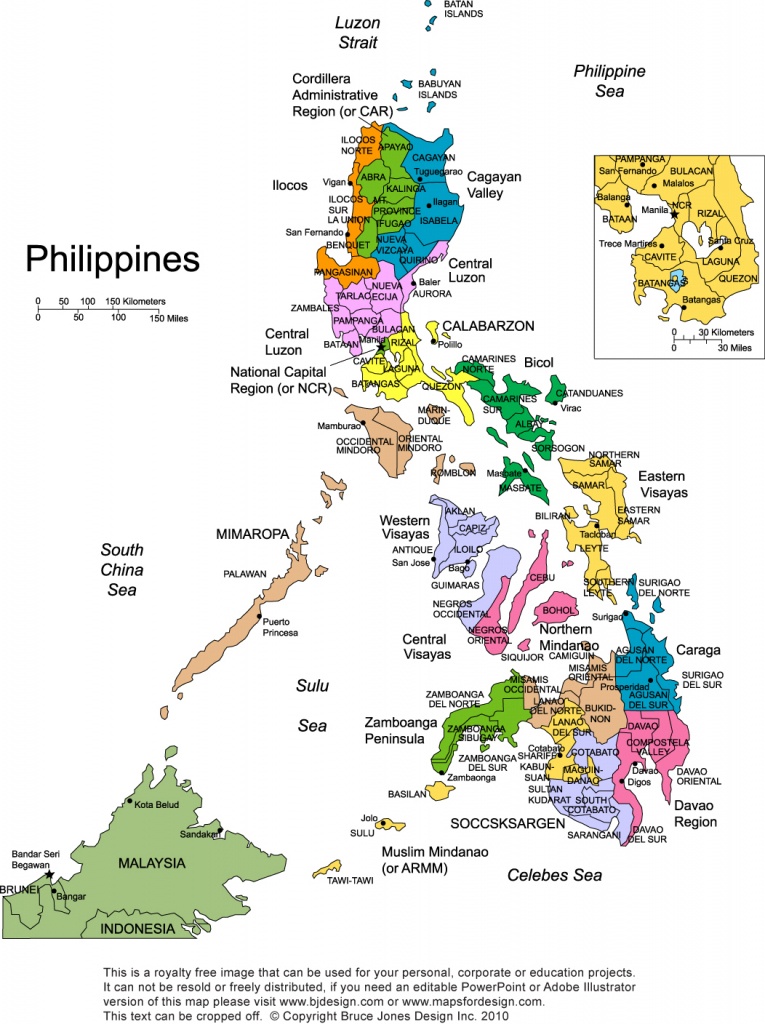 Philippines Printable, Blank Maps, Outline Maps • Royalty Free - Printable Quezon Province Map