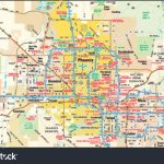Phoenix Arizona Area Map Image Vectorielle De Stock (Libre De Droits   Phoenix Area Map Printable
