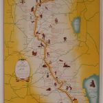 Pictorial Map Of California Gold Rush Region   Philadelphia Print Shop   California Gold Rush Map
