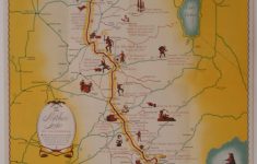 Pictorial Map Of California Gold Rush Region - Philadelphia Print Shop - California Gold Rush Map