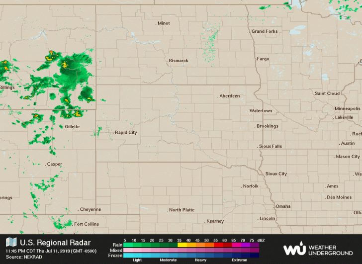 Pierre, Sd Regional Radar Weather Underground North Texas Radar Map Printable Maps