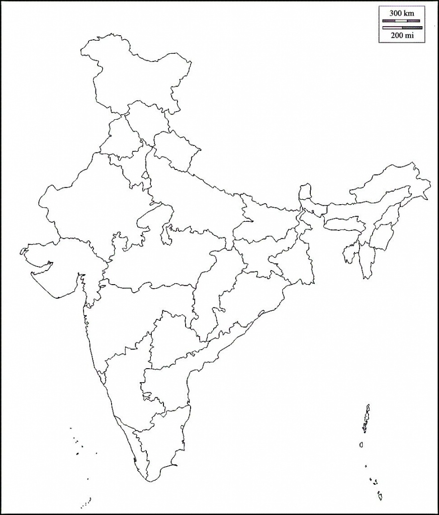 Pin4Khd On Map Of India With States In 2019 | India Map, Map - India Outline Map A4 Size Printable