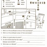 Pincaissey Adams On Directions | Map Worksheets, Social Studies   Free Printable Weather Map Worksheets