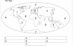 Pinecko Ellen Stein On Learning Goodies | Continents, Oceans - Map Of Continents And Oceans Printable