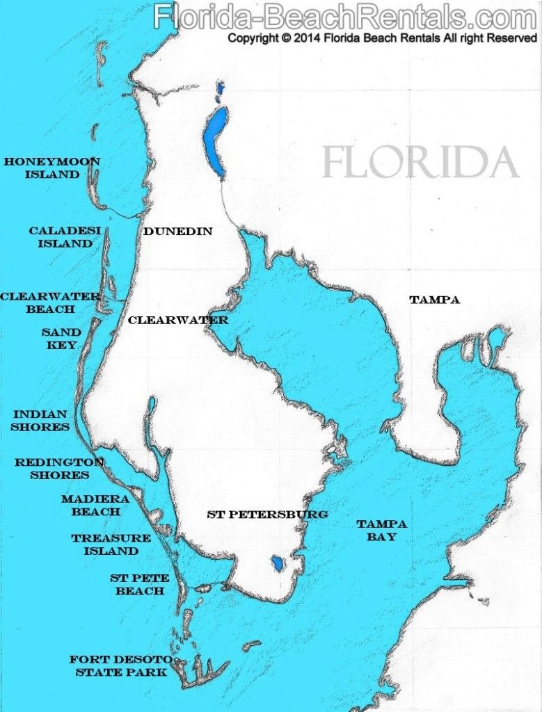 Pinellas County Florida Map, #florida #map #pinellascounty | Talk Of - Where Is Madeira Beach Florida On A Map