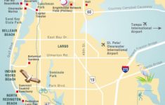 Pinellas County Map Clearwater, St Petersburg, Fl | Florida - Map Of Clearwater Florida Beaches