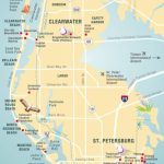 Pinellas County Map Clearwater, St Petersburg, Fl | Florida   Sarasota Beach Florida Map