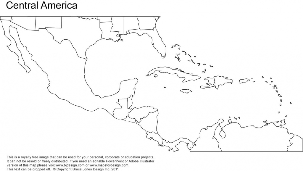 Pinterest - Central America Outline Map Printable