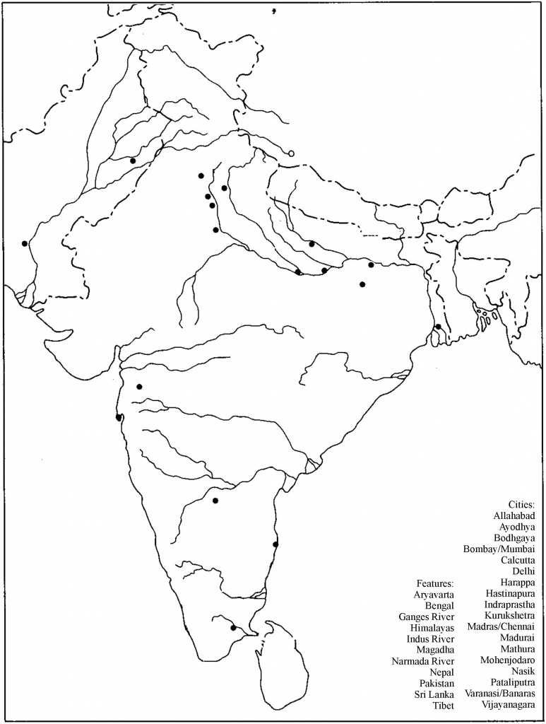 India River Map Outline Printable Printable Maps