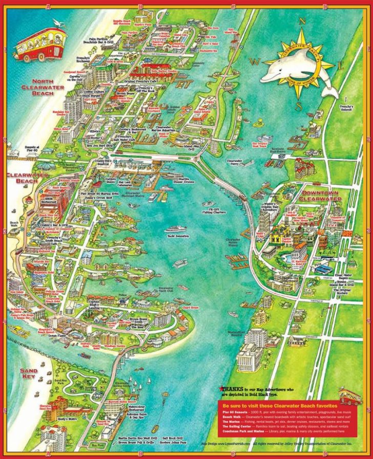 Pintracey Marshall On Vacation - Clearwater Beach Florida On A Map ...