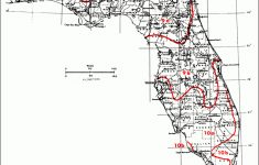 Plant Hardiness Zones, 1978 - Florida Growing Zones Map