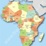 Political Map Of Africa Countries And Capitals I Road Maps Africa   Printable Map Of Africa With Countries And Capitals