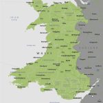 Political Map Of Wales   Royalty Free Editable Vector Map   Maproom   Printable Map Of Wales