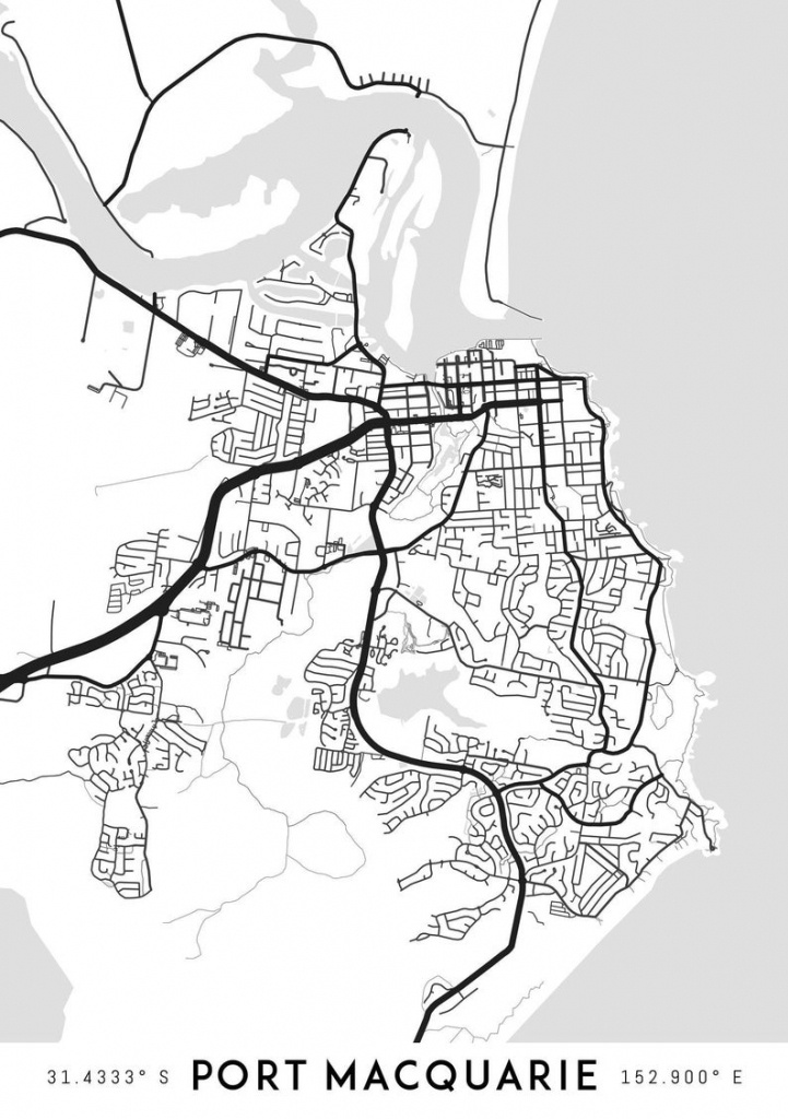 Printable Street Map Of Port Macquarie