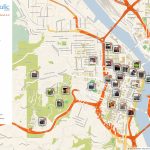 Portland Printable Tourist Map In 2019 | Travel Tips And Maps   Printable Map Of Portland Oregon