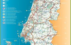 portugal tourist map printable map of portugal Portugal Tourist Map - Printable Map Of Portugal