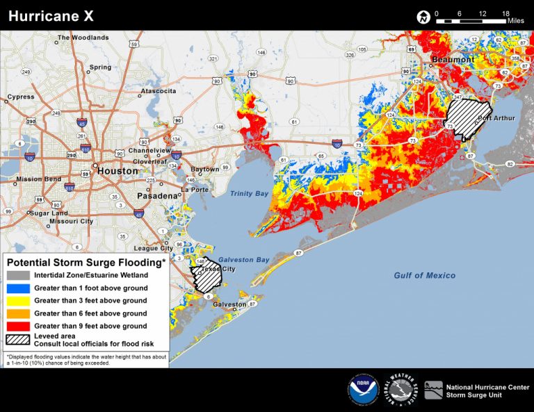 Potential Storm Surge Flooding Map Fema Flood Maps Brevard County Florida 768x593 
