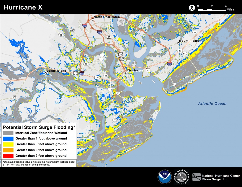 Potential Storm Surge Flooding Map - Naples Florida Flood Map