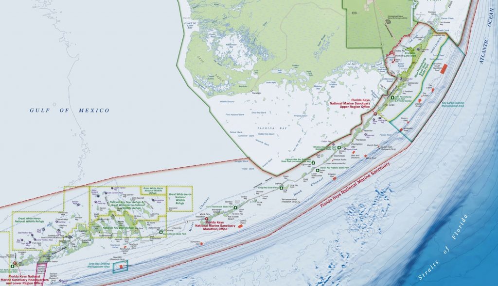 Predicted Dates For Annual Florida - Predicted Dates For Annual Florida Coral Reef Spawning Announced Florida Keys Spearfishing Map 1024x590 