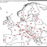 Printable Blank Europe Map Quiz 1 In Western Coloring Pages And 2   Blank Europe Map Quiz Printable