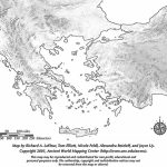 Printable Blank Map   Greece & The Aegean Iv   Ancient Greek History   Map Of Ancient Greece Printable
