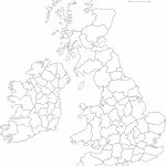 Printable, Blank Uk, United Kingdom Outline Maps • Royalty Free   Printable Map Of Uk Counties