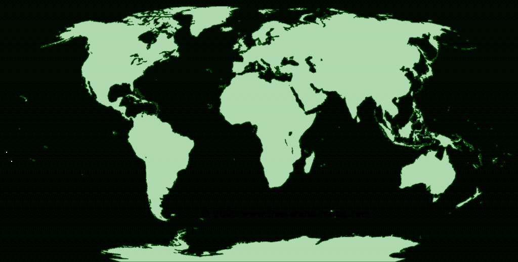 Printable Blank World Maps | Free World Maps - Large Printable World Map Outline