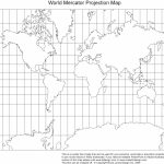 Printable, Blank World Outline Maps • Royalty Free • Globe, Earth   Blackline World Map Printable Free