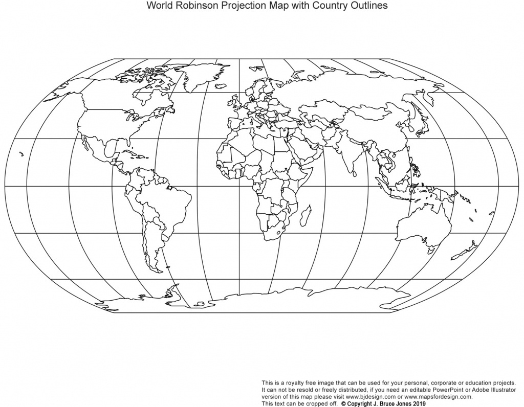 Printable, Blank World Outline Maps • Royalty Free • Globe, Earth - Free Printable World Map Outline