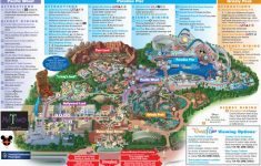 Printable California Adventure Map | Secretmuseum - California Adventure Map