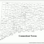 Printable Connecticut Town Map | Connecticut Town Map (Pdf, 44K   Printable Map Of Connecticut
