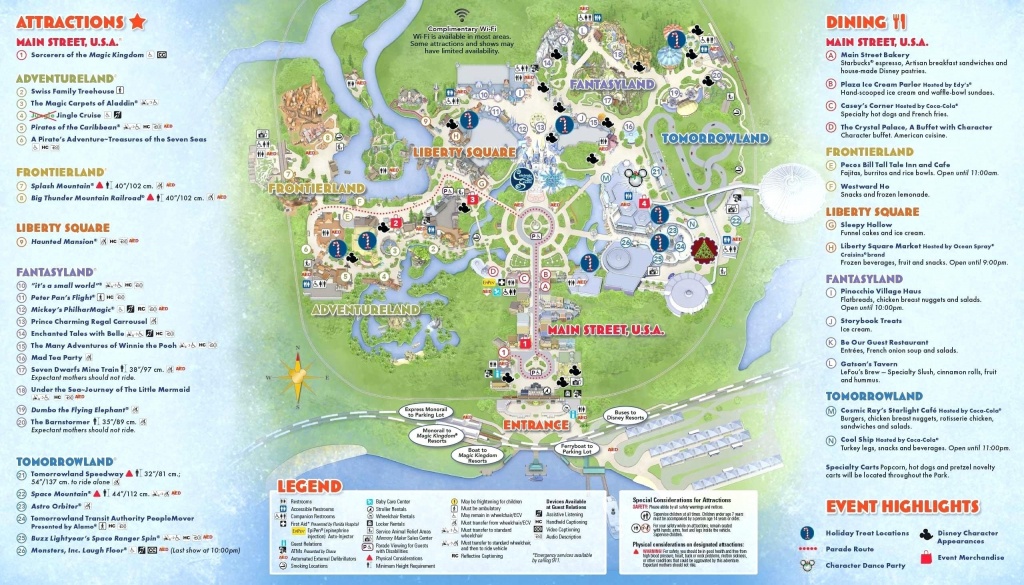 Printable Disney World Maps 2017 Awesome Google Map Orlando Copy - Printable Magic Kingdom Map 2017