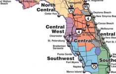 Printable Florida Map State Of Showing Cities All Inclusive - Printable Map Of Florida Cities
