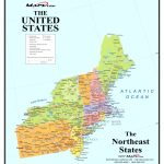 Printable Map Northeast Region Us America Pathwayto Me With Of North   Printable Map Of North Eastern United States