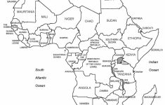 printable map of africa africa printable map with country borders map of africa printable black and white Printable Map Of Africa | Africa, Printable Map With Country Borders - Map Of Africa Printable Black And White