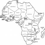 Printable Map Of Africa And Travel Information | Download Free   Printable Map Of Africa With Countries Labeled