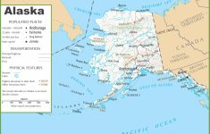 Printable Map Of Alaska And Travel Information | Download Free - Alaska State Map Printable
