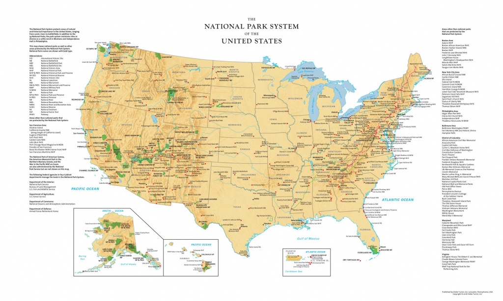 Printable Map Of All National Parks | D1Softball - Printable Map Of National Parks