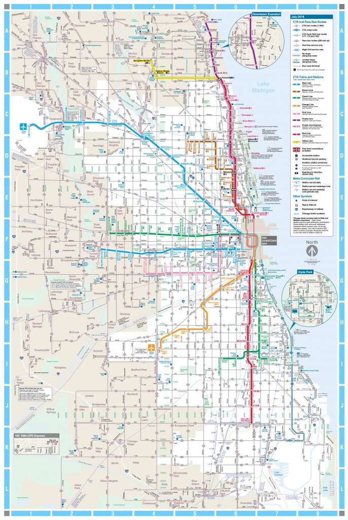 Printable Map Of Chicago (67+ Images In Collection) Page 1 - Printable ...