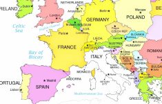 Printable Map Of Europe - World Wide Maps - Printable Map Of Europe