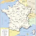 Printable Map Of France With Cities And Travel Information   Printable Map Of France With Cities And Towns