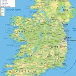Printable Map Of Ireland With Cities And Travel Information   Large Printable Map Of Ireland