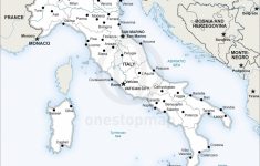 Printable Map Of Italy With Cities | Interesting Maps Of Italy In - Large Map Of Italy Printable